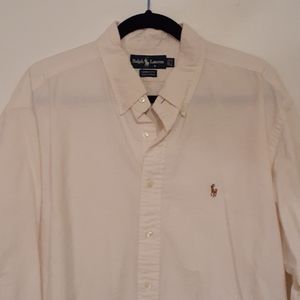 Men's Ralph Lauren Cotton button down LS shirt